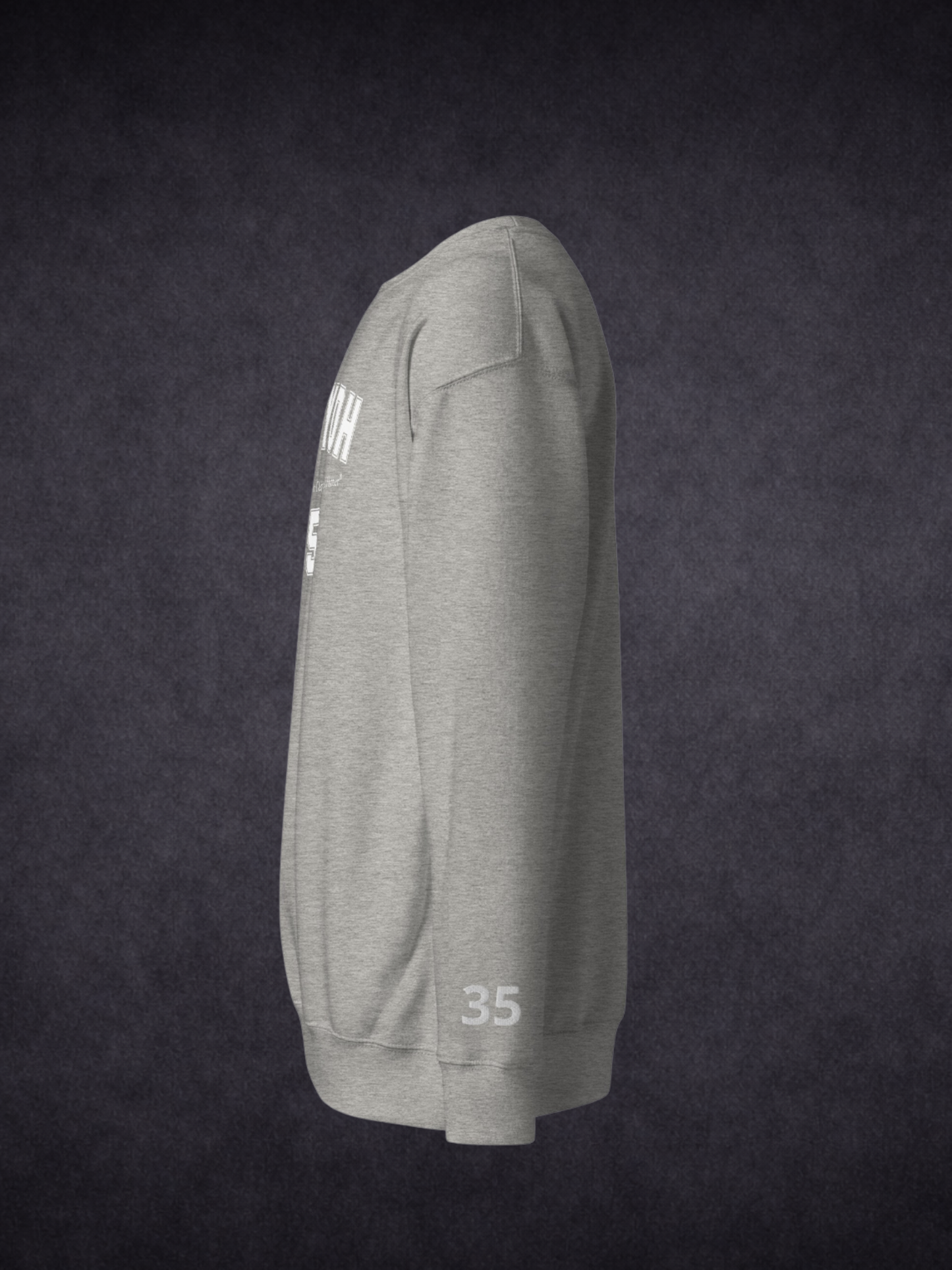 Step Up To The Plate – MJCYDH Custom Testimony Sweatshirt