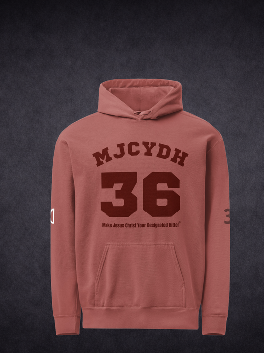 Step Up To The Plate – MJCYDH Custom Testimony Hoodie