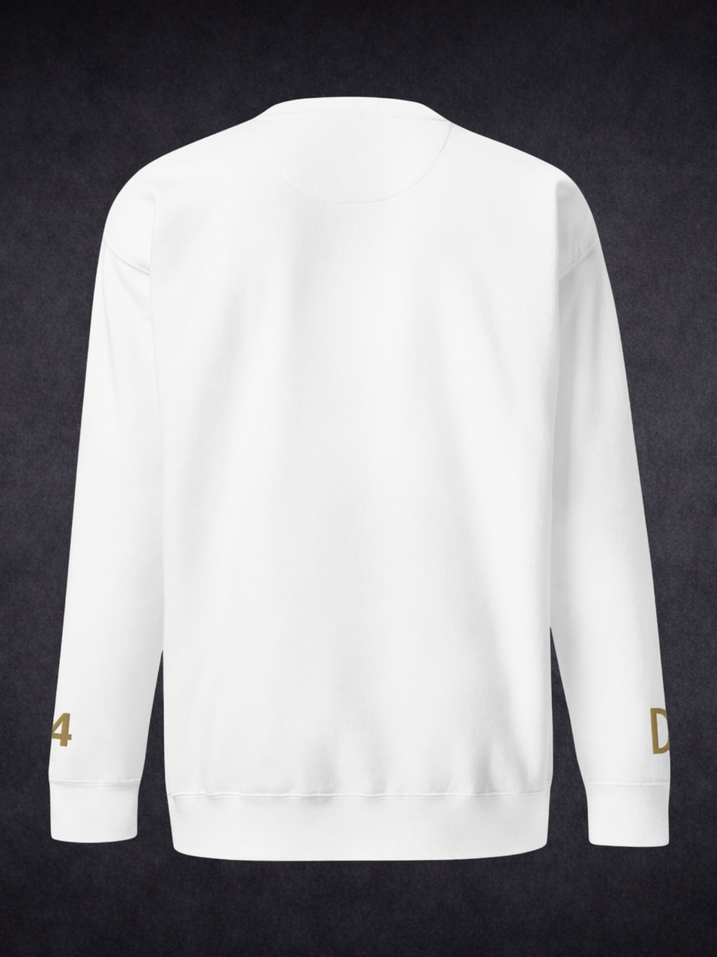 Faith Did the Work — Unisex Premium Crewneck Sweatshirt