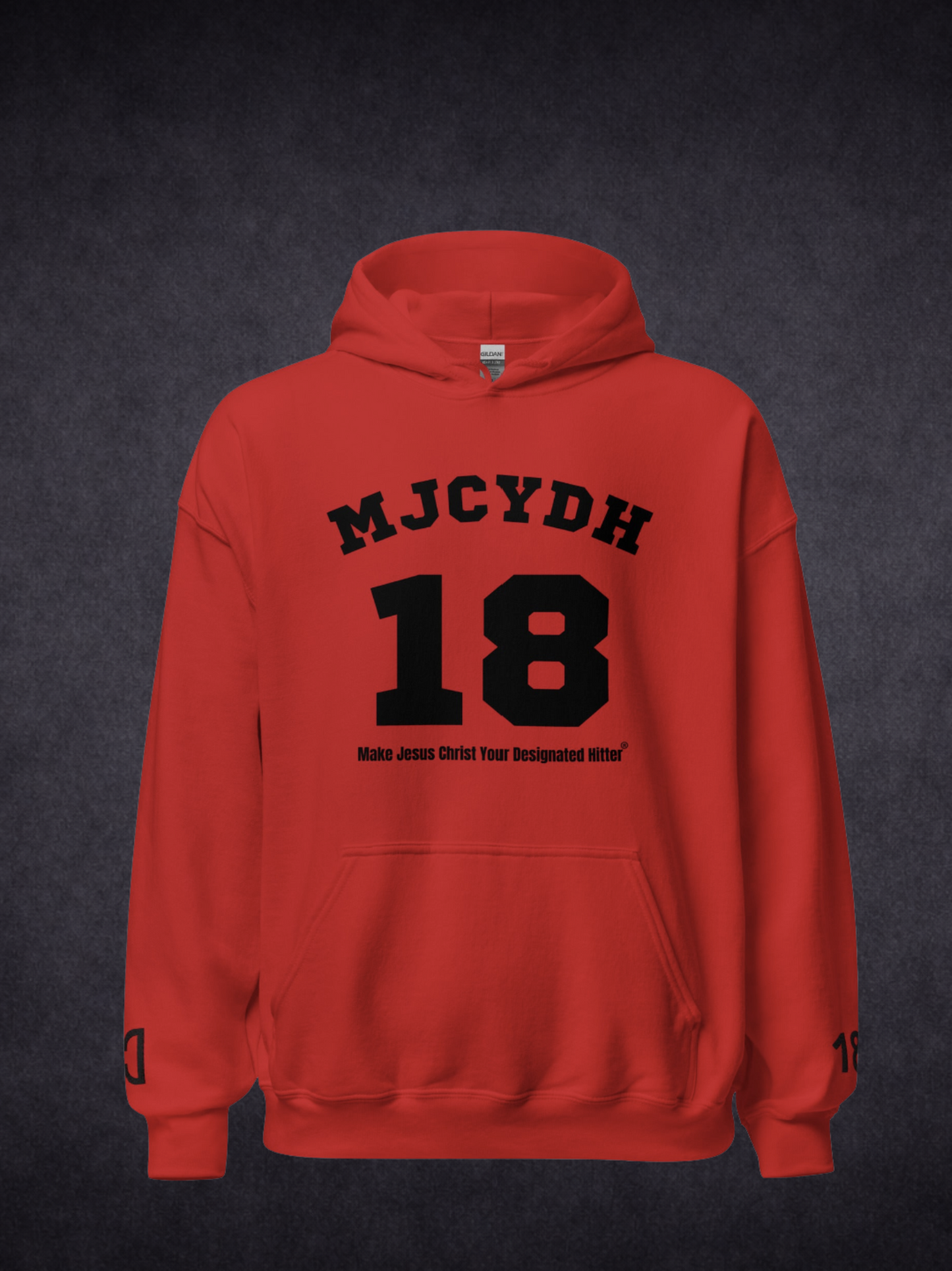 Step Up To The Plate – MJCYDH Custom Testimony Hoodie