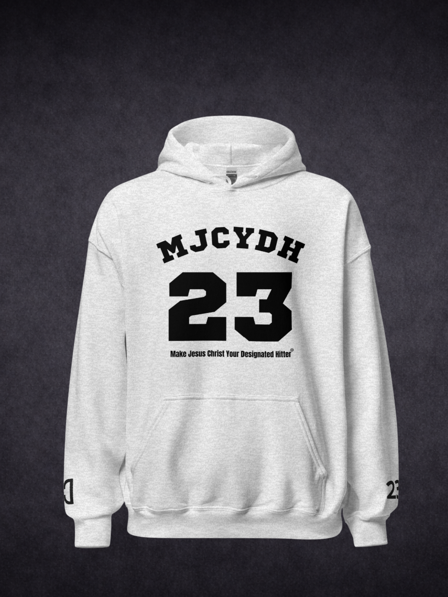 Step Up To The Plate – MJCYDH Custom Testimony Hoodie
