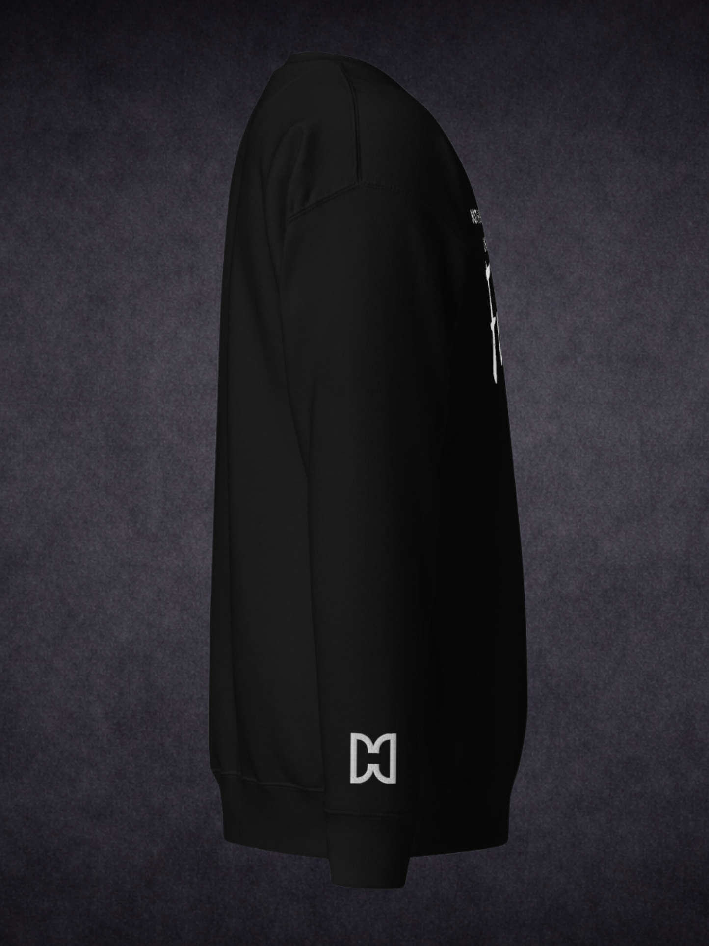 Faith Did the Work — Unisex Premium Crewneck Sweatshirt