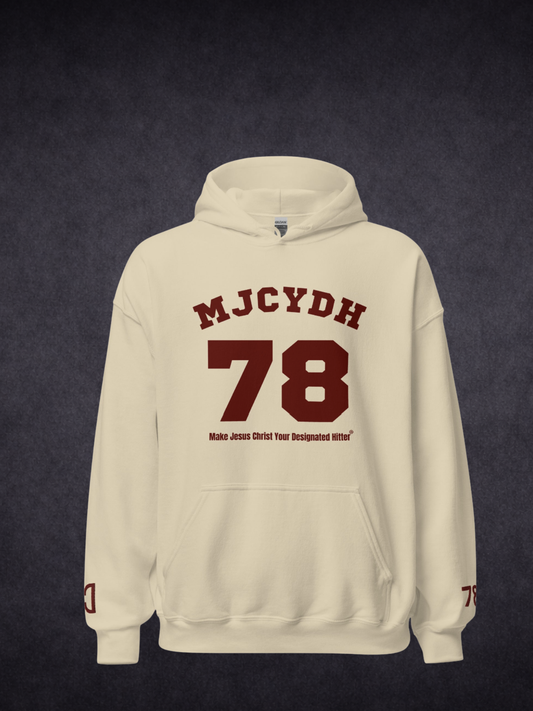 Step Up To The Plate – MJCYDH Custom Testimony Hoodie