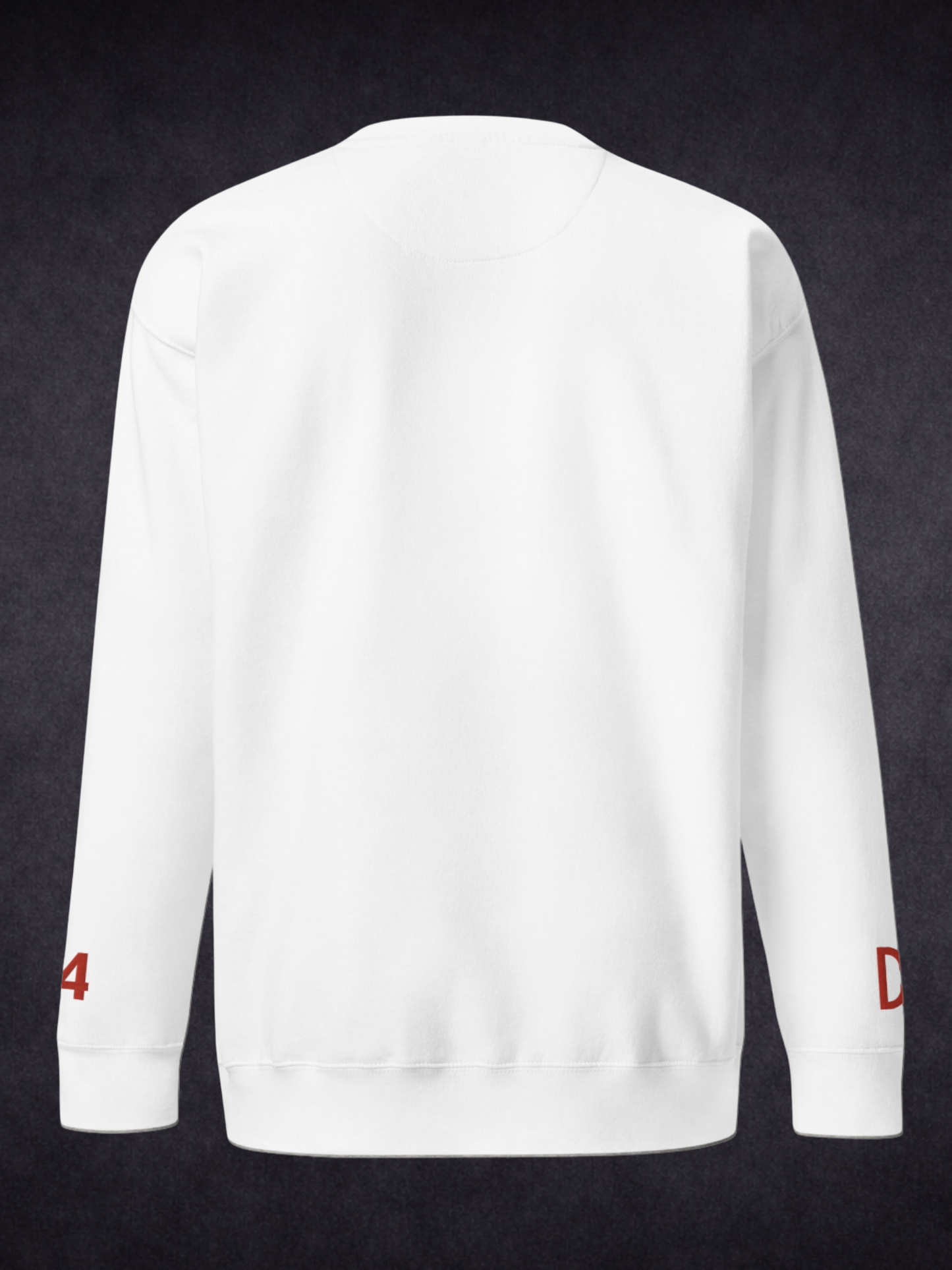 Faith Did the Work — Unisex Premium Crewneck Sweatshirt