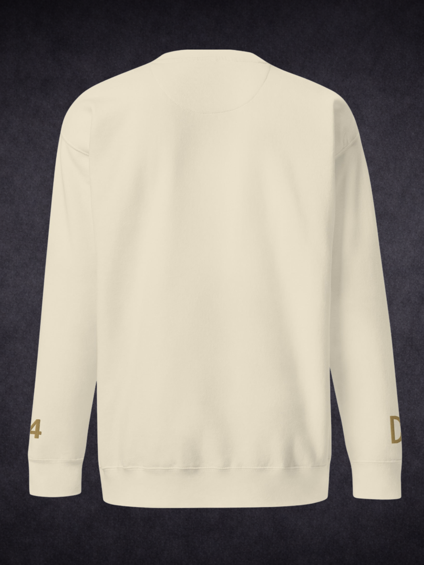 Faith Did the Work — Unisex Premium Crewneck Sweatshirt