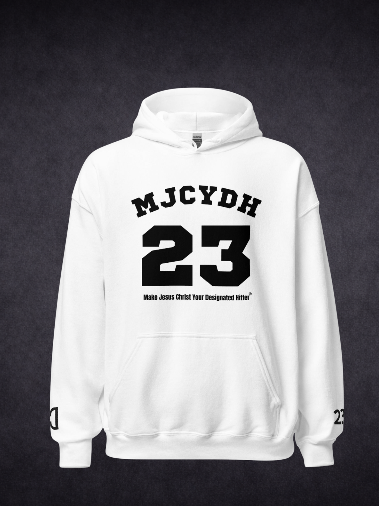 Step Up To The Plate – MJCYDH Custom Testimony Hoodie